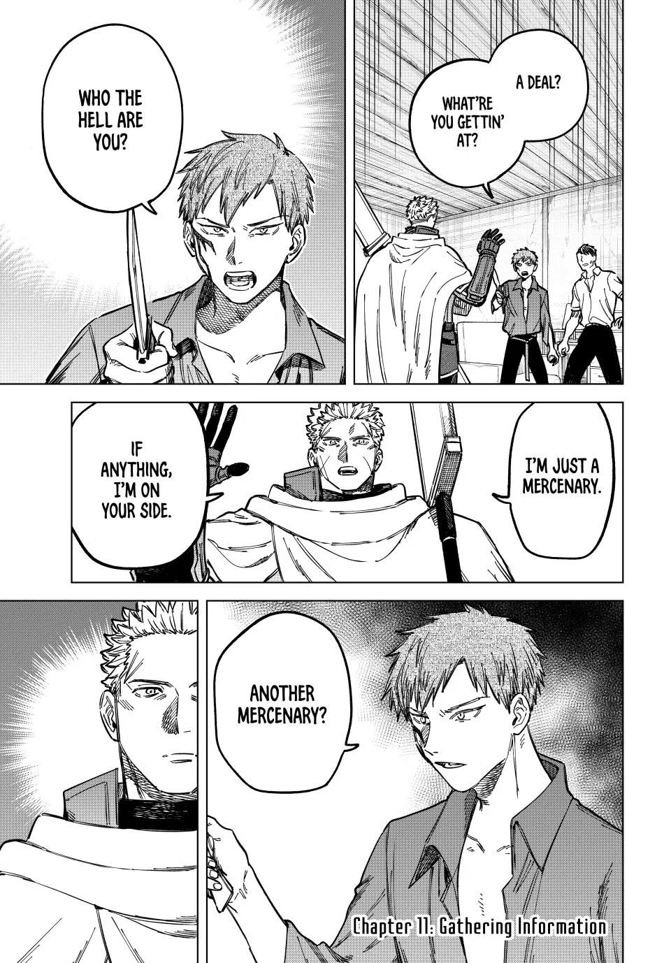The Witch and the Mercenary Chapter 11 – Page 1