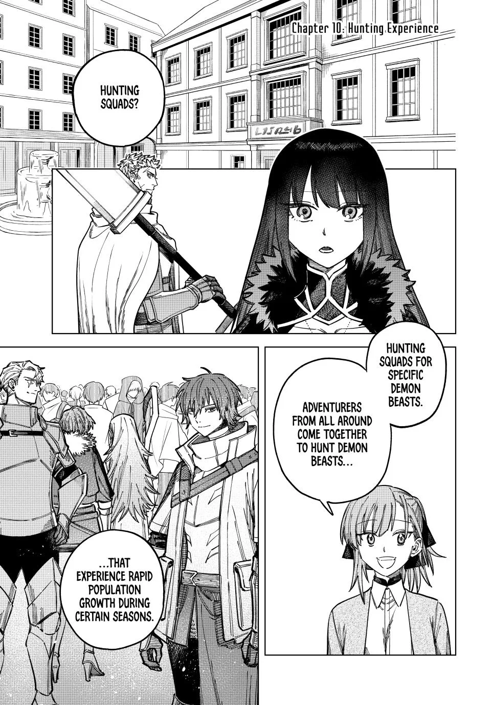 The Witch and the Mercenary Chapter 10 – Page 1