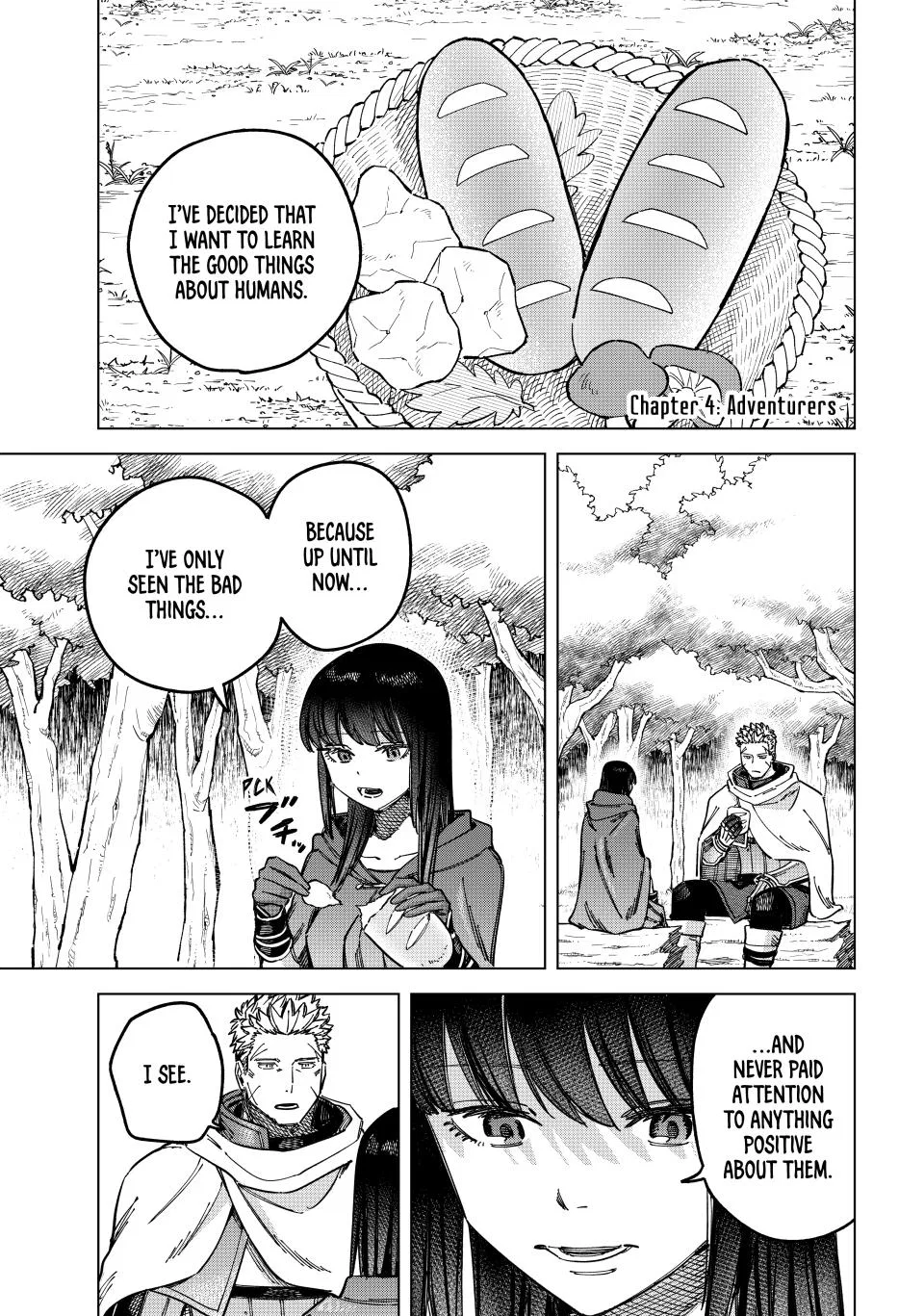 The Witch and the Mercenary Chapter 4 – Page 1
