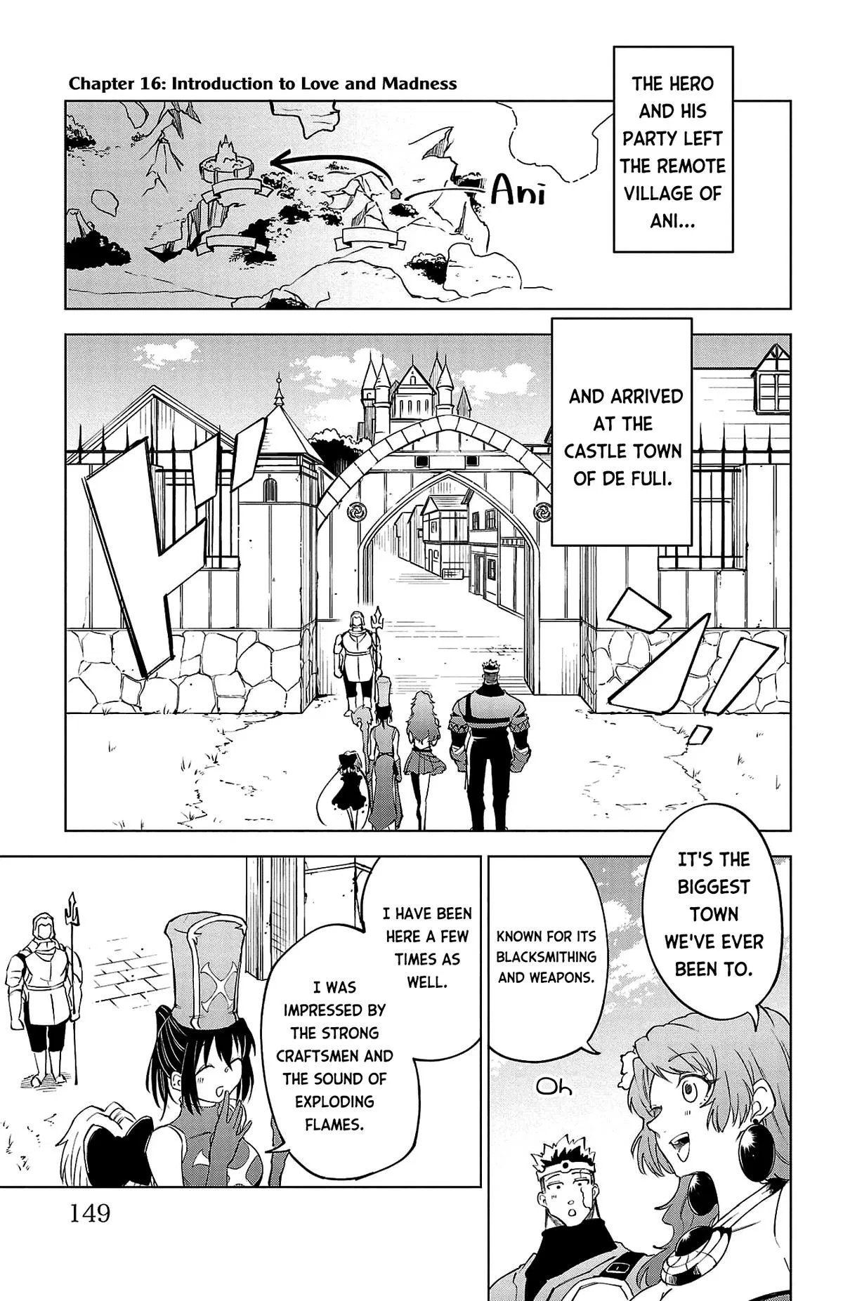The Fainted Hero and The Assassination Princess Chapter 16 – Page 1