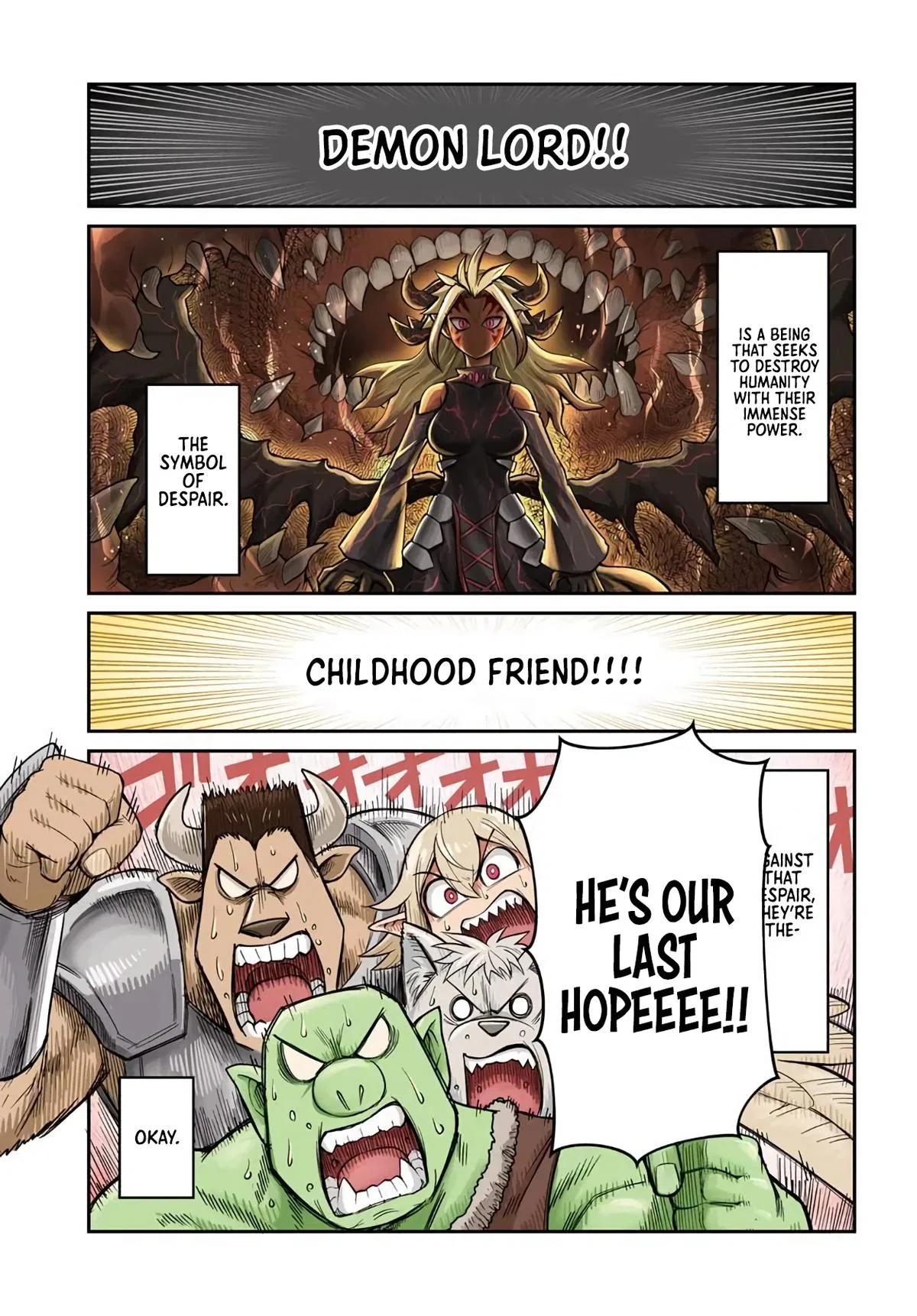 Dungeon no Osananajimi Chapter 61 – Page 1