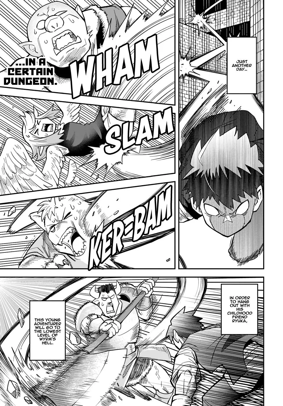 Dungeon no Osananajimi Chapter 32 – Page 1