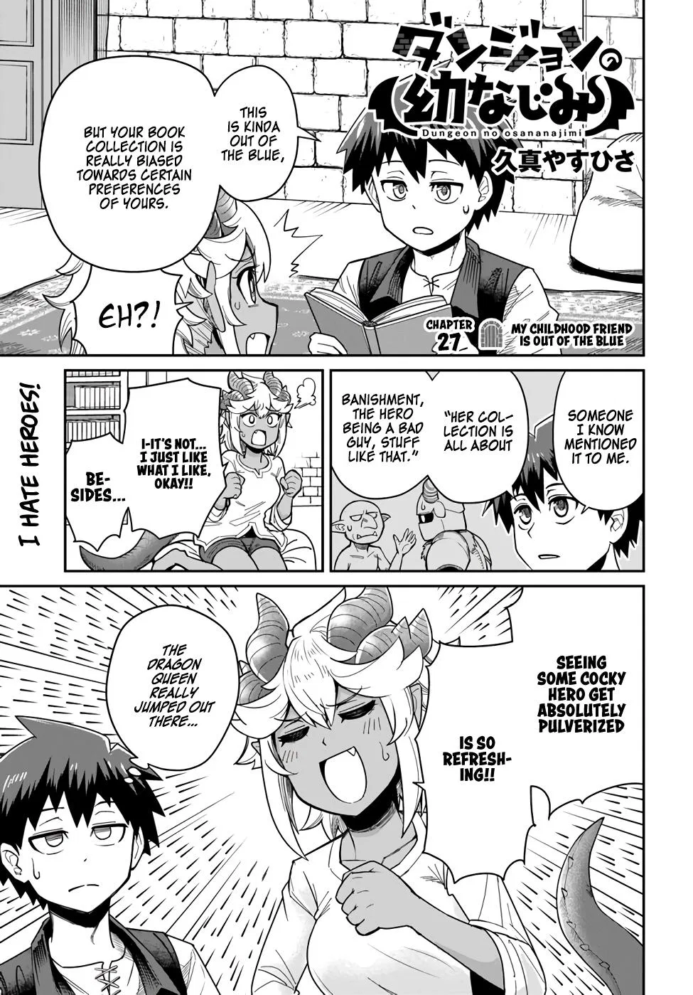 Dungeon no Osananajimi Chapter 27 – Page 1