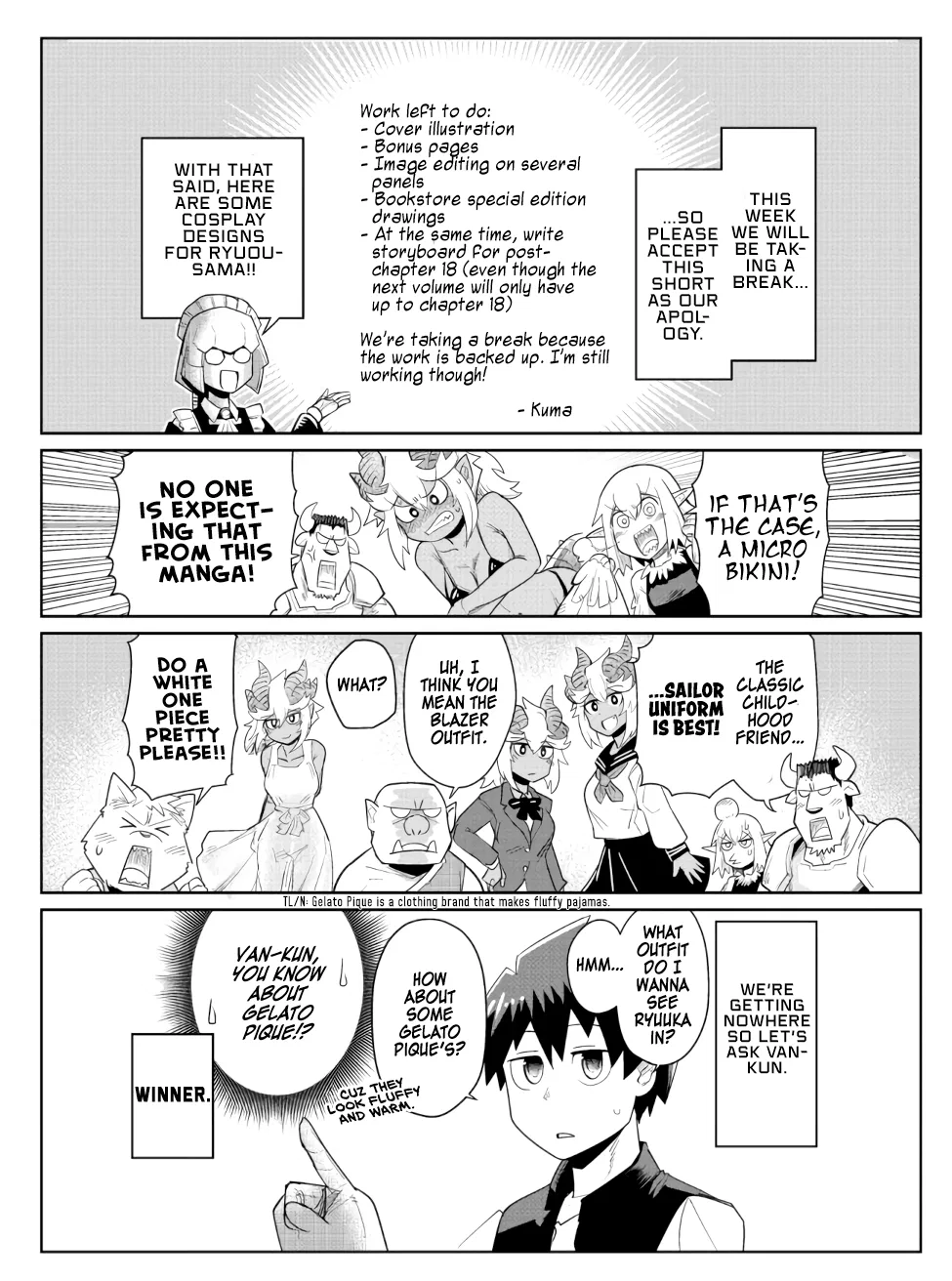 Dungeon no Osananajimi Chapter 17.5 – Page 1