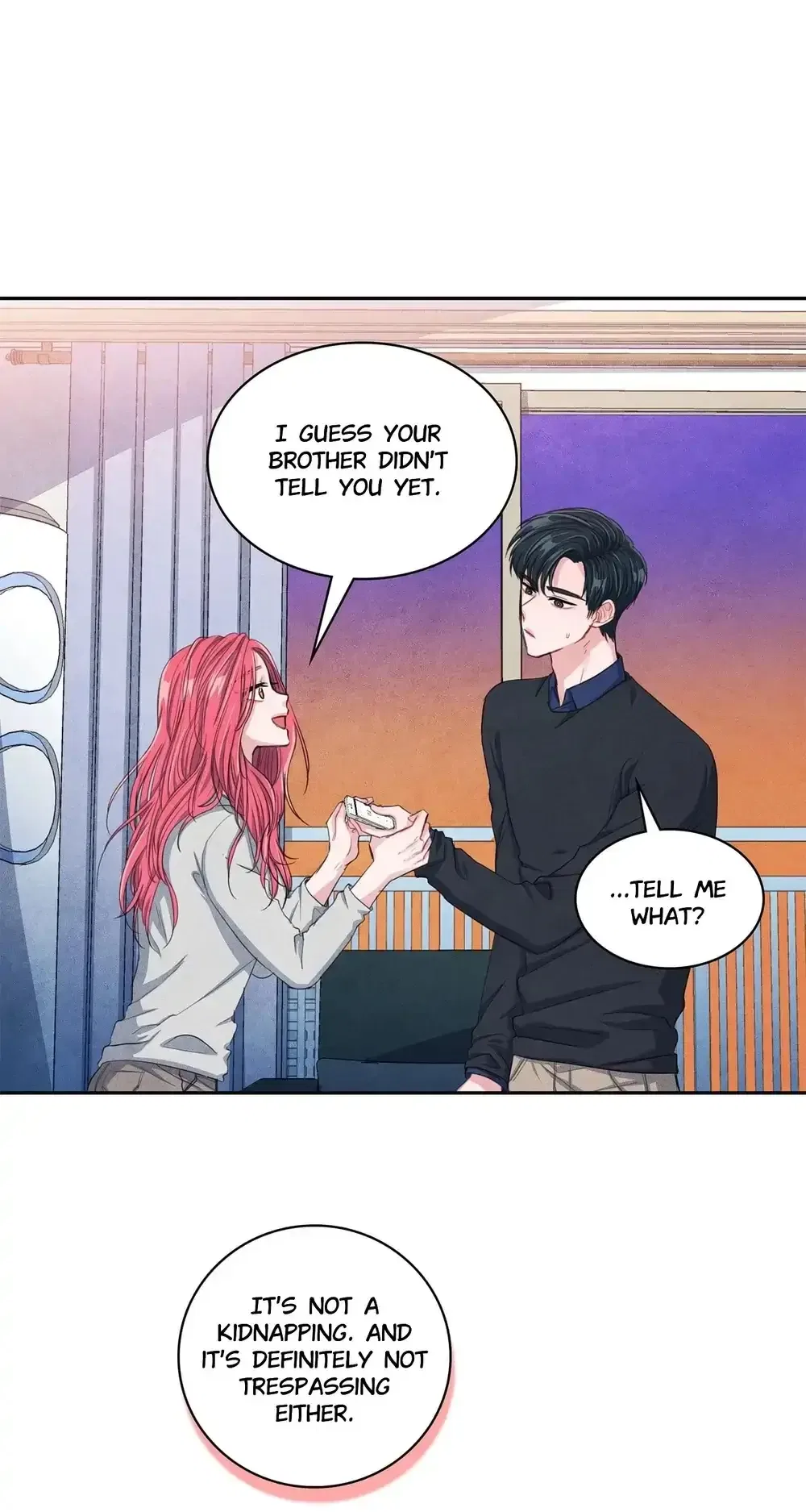 Backstage Kiss Scene Chapter 4 – Page 1