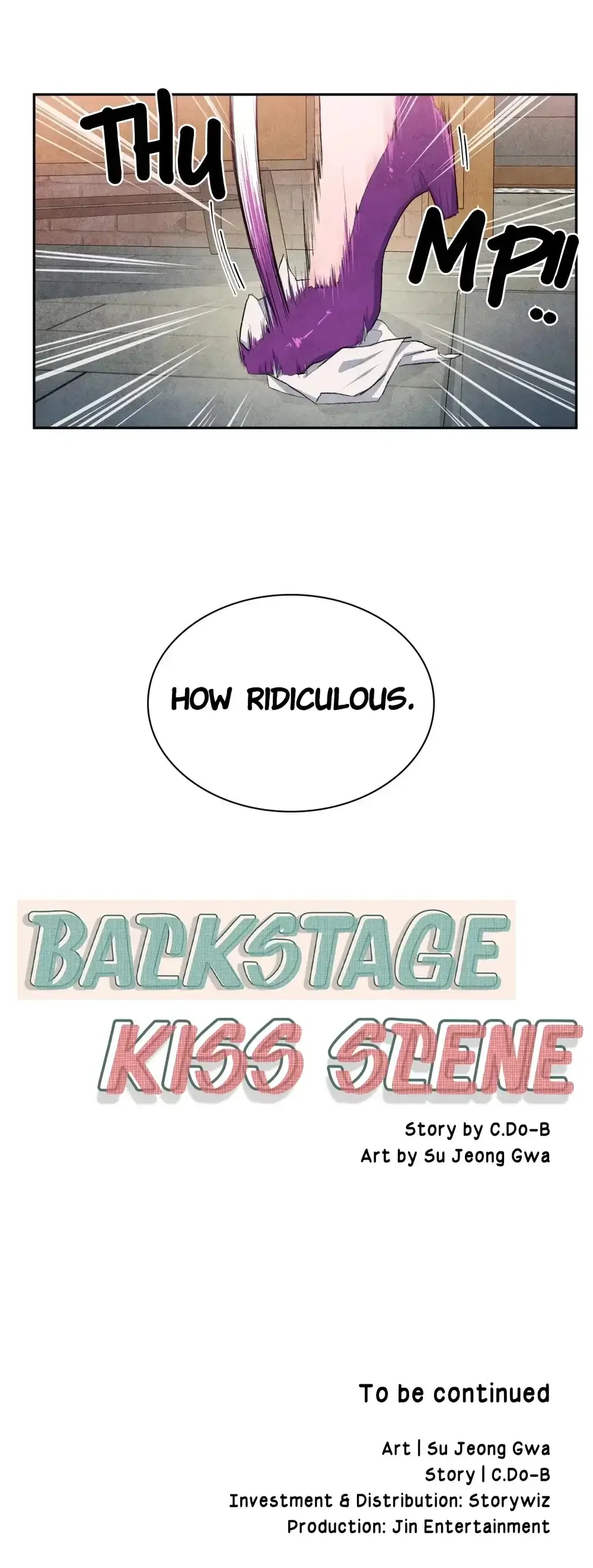 Backstage Kiss Scene Chapter 4 – Page 31