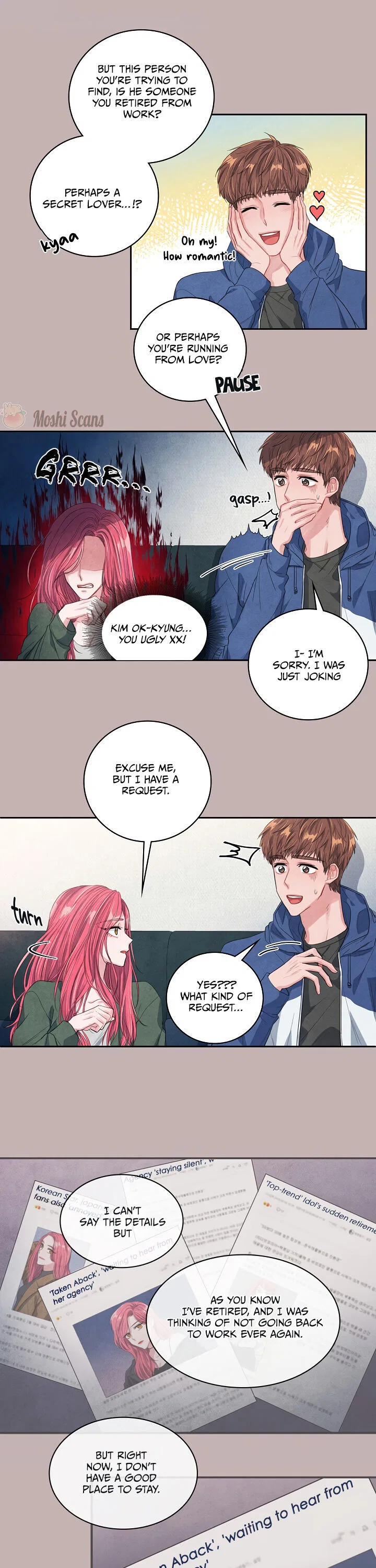 Backstage Kiss Scene Chapter 3 – Page 10