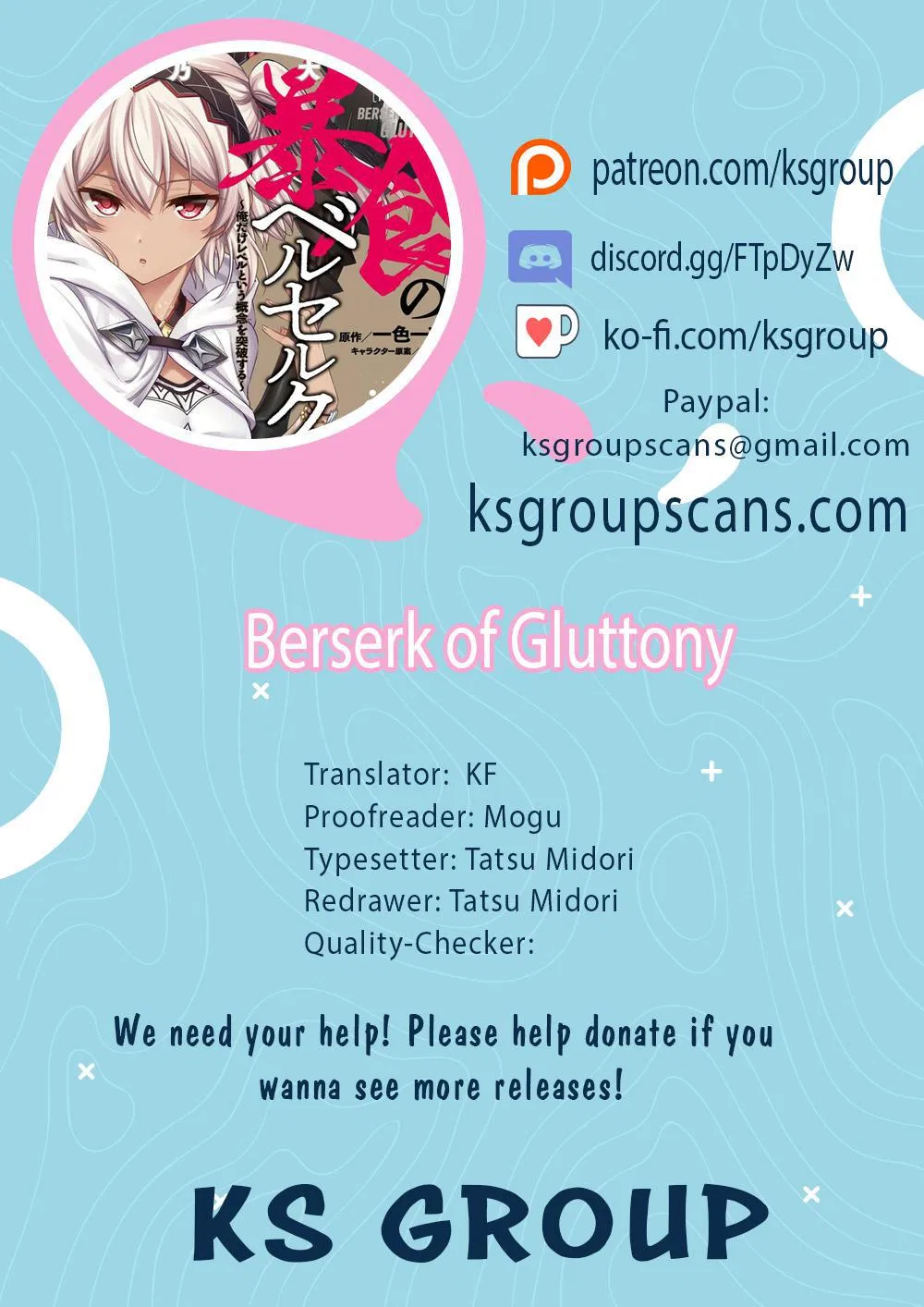 Berserk of Gluttony Chapter 46 – Page 1