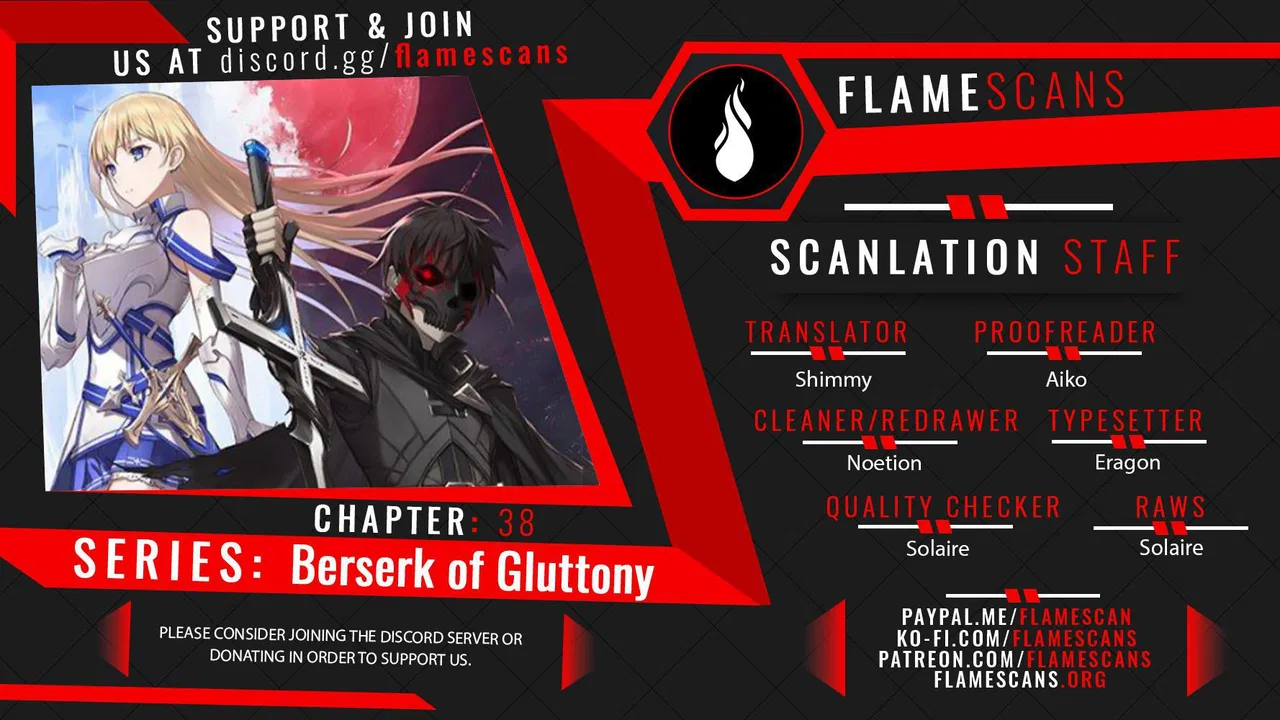 Berserk of Gluttony Chapter 38 – Page 1