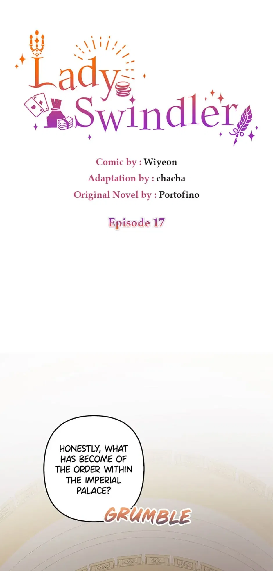 Lady Swindler Chapter 17 – Page 1