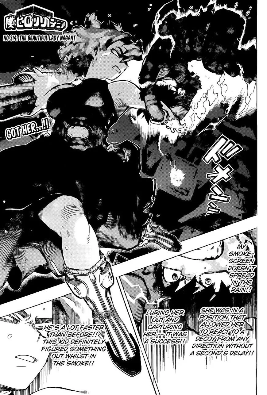 Boku no Hero Academia Manga Chapter 314 – Page 1
