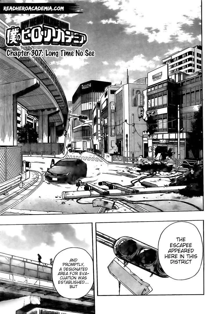 Boku no Hero Academia Manga Chapter 307 – Page 1