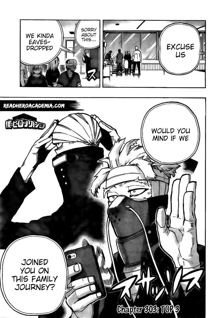 Boku no Hero Academia Manga Chapter 303 – Page 1