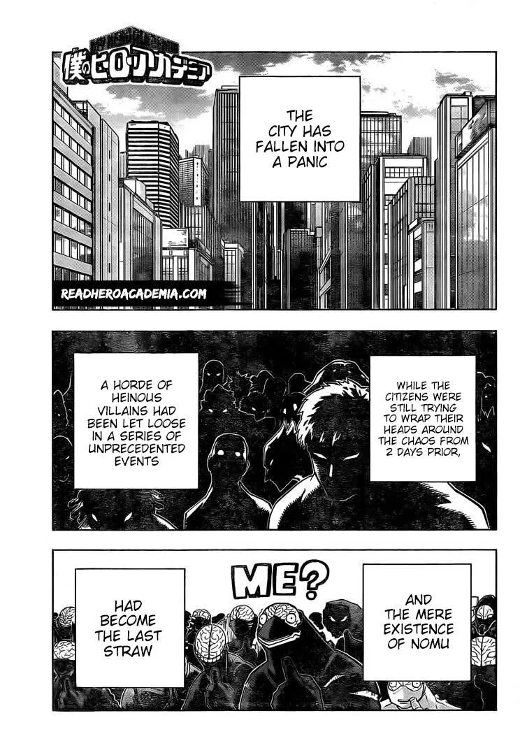 Boku no Hero Academia Manga Chapter 300 – Page 1
