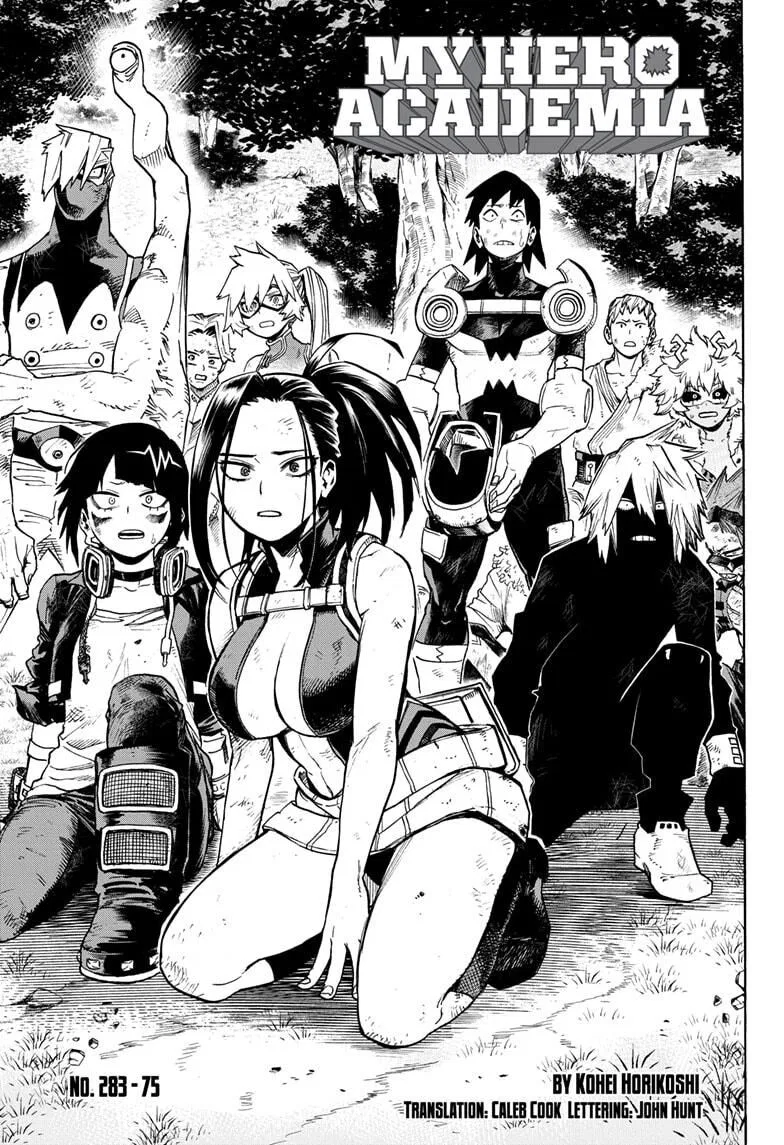 Boku no Hero Academia Manga Chapter 283 – Page 1