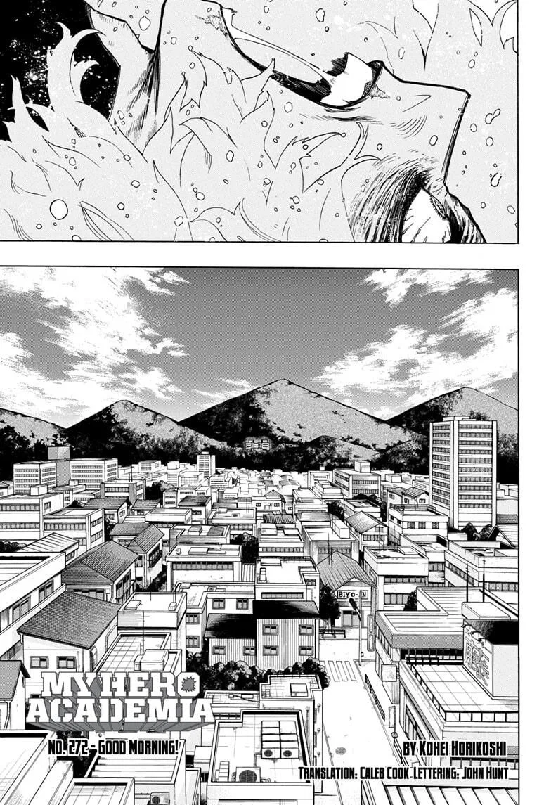 Boku no Hero Academia Manga Chapter 272 – Page 1