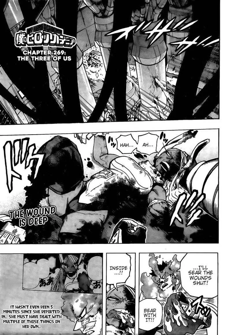 Boku no Hero Academia Manga Chapter 269 – Page 1