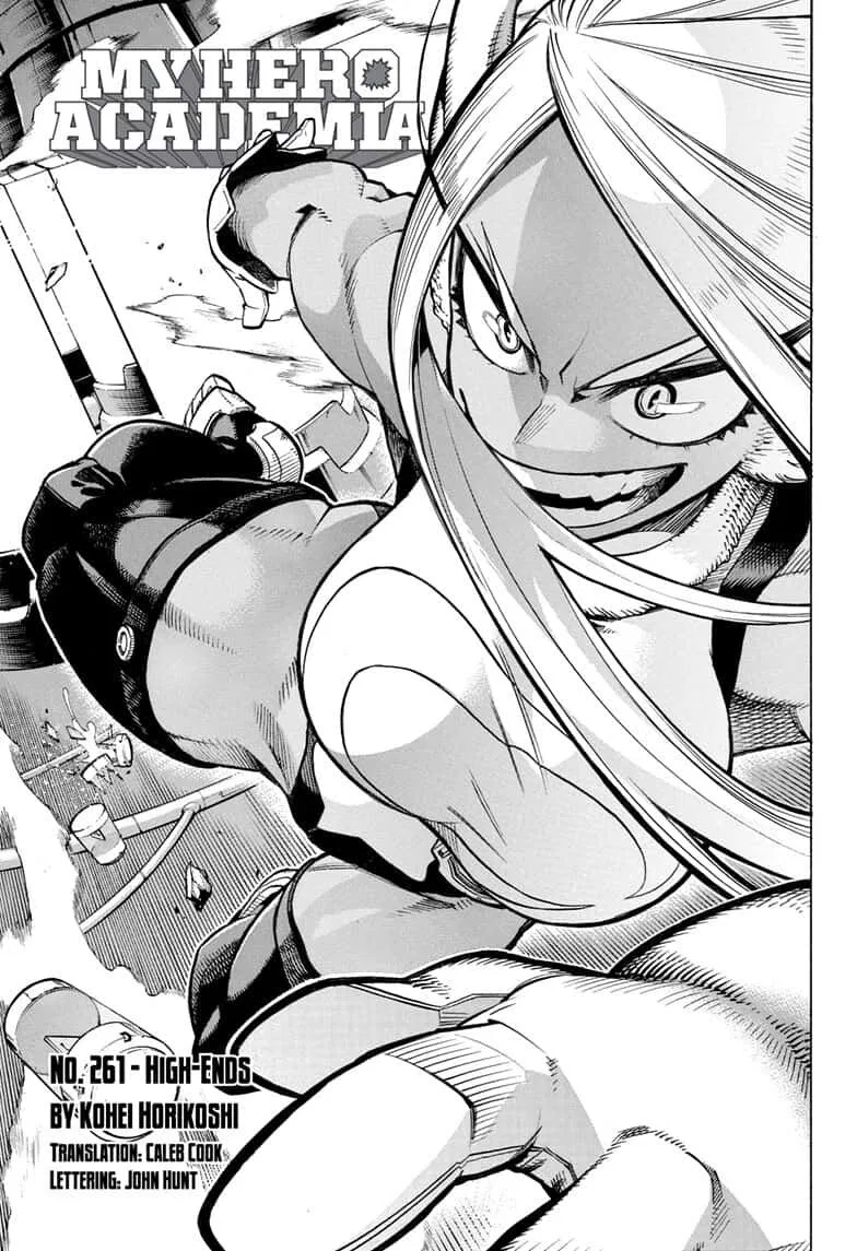 Boku no Hero Academia Manga Chapter 261 – Page 1