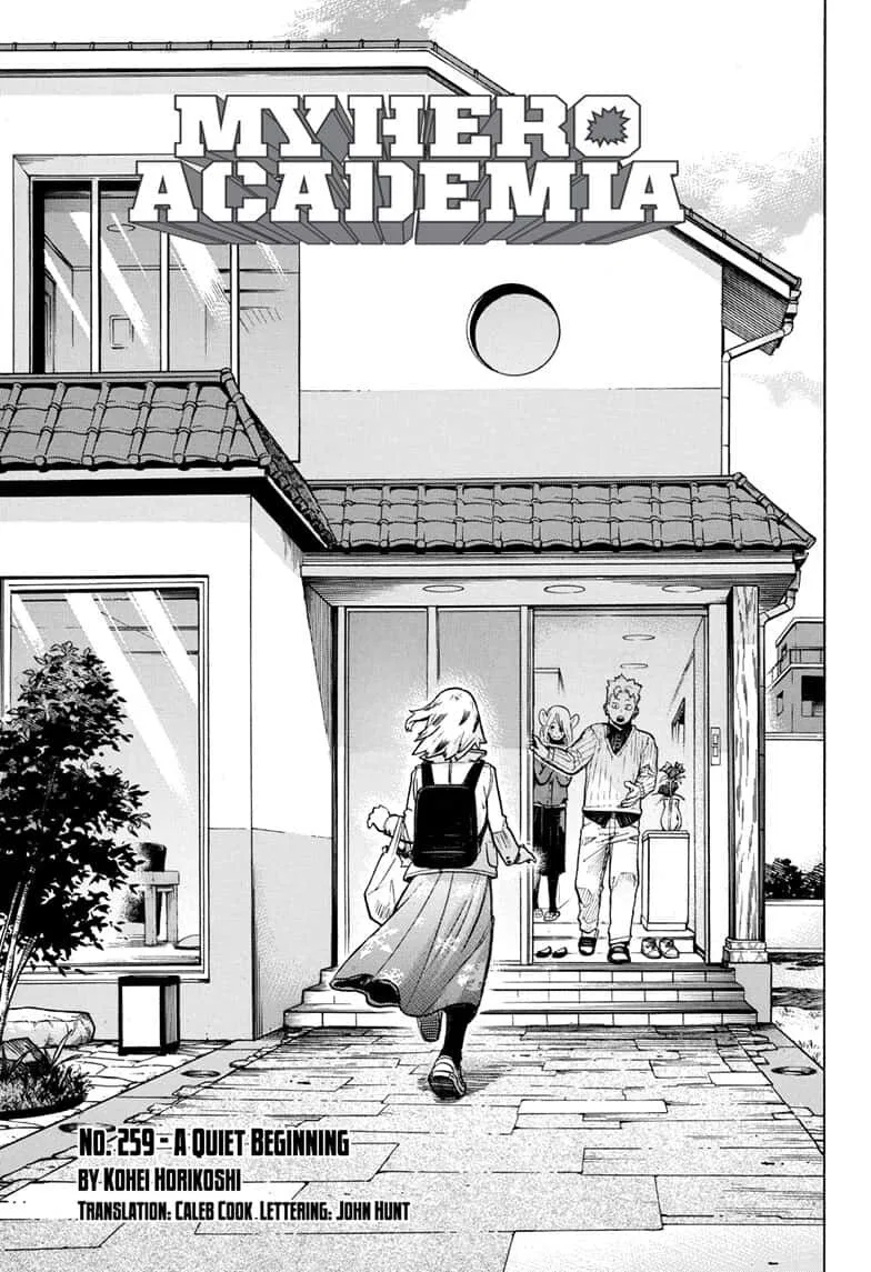 Boku no Hero Academia Manga Chapter 259 – Page 1