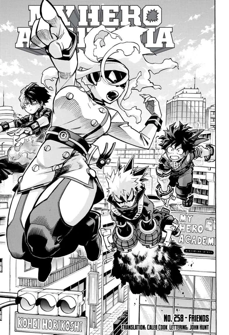 Boku no Hero Academia Manga Chapter 258 – Page 1