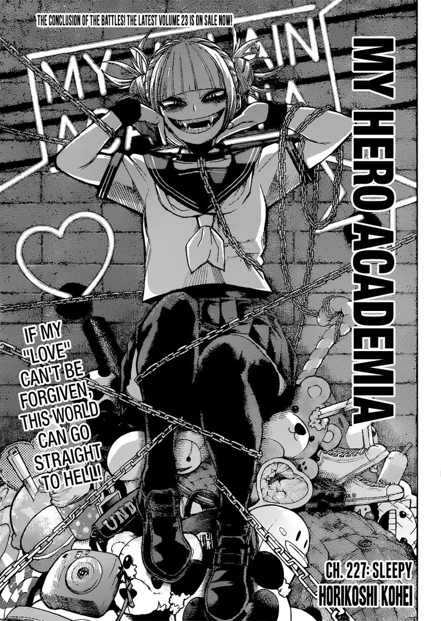 Boku no Hero Academia Manga Chapter 227 – Page 1