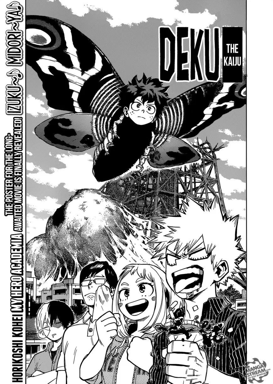 Boku no Hero Academia Manga Chapter 222 – Page 1
