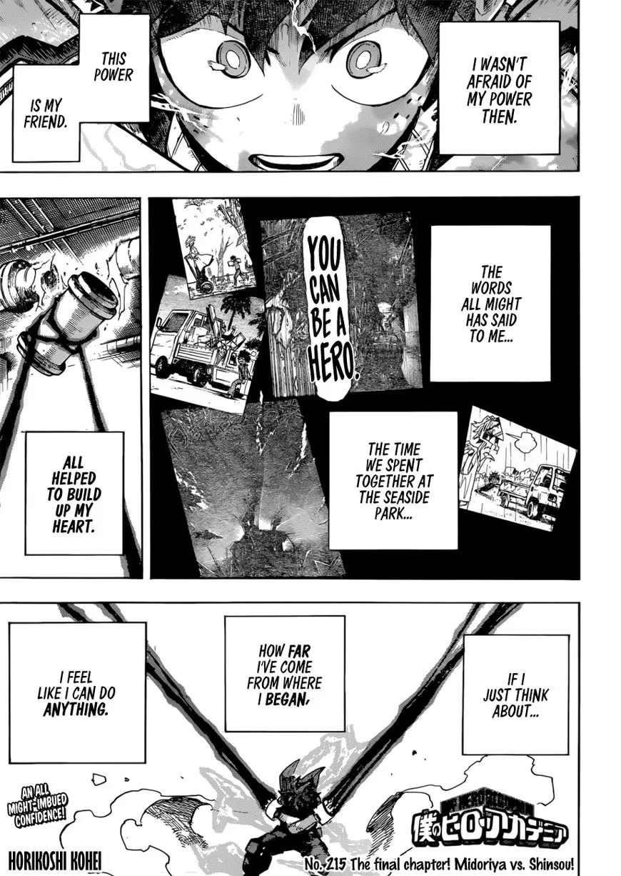 Boku no Hero Academia Manga Chapter 215 – Page 1