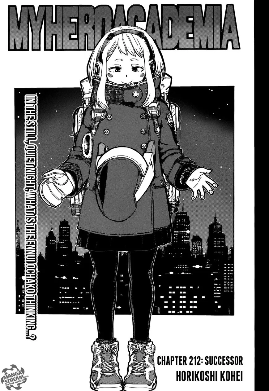 Boku no Hero Academia Manga Chapter 212 – Page 1