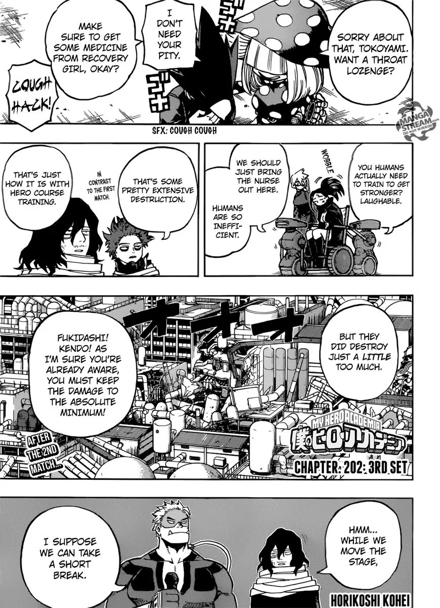 Boku no Hero Academia Manga Chapter 202 – Page 1