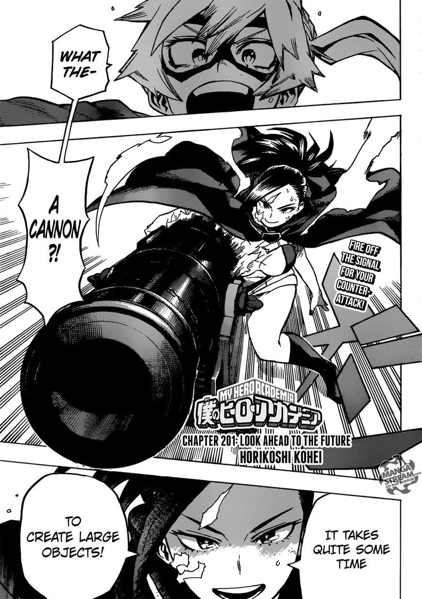 Boku no Hero Academia Manga Chapter 201 – Page 1