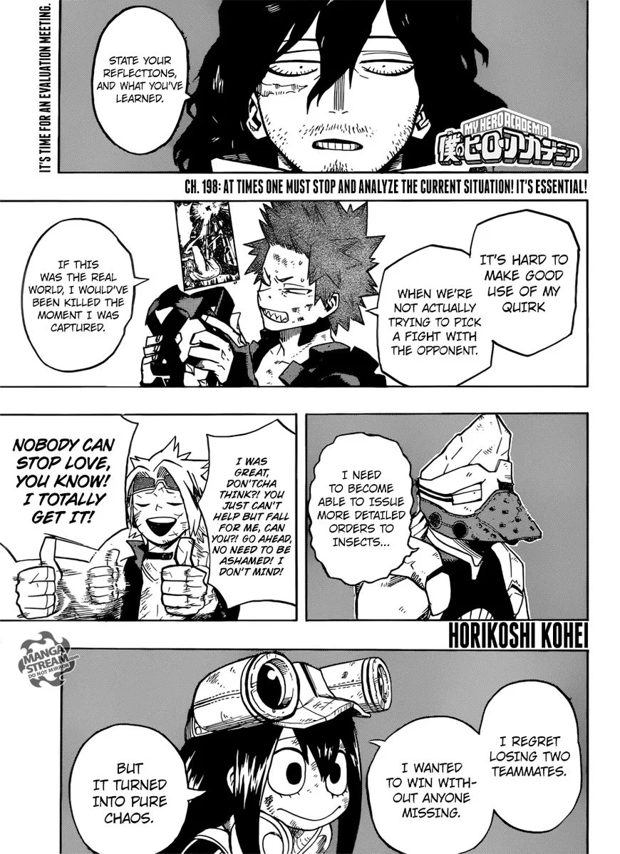 Boku no Hero Academia Manga Chapter 198 – Page 1