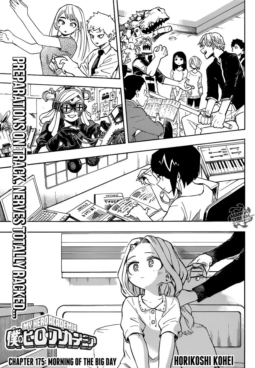 Boku no Hero Academia Manga Chapter 175 – Page 1