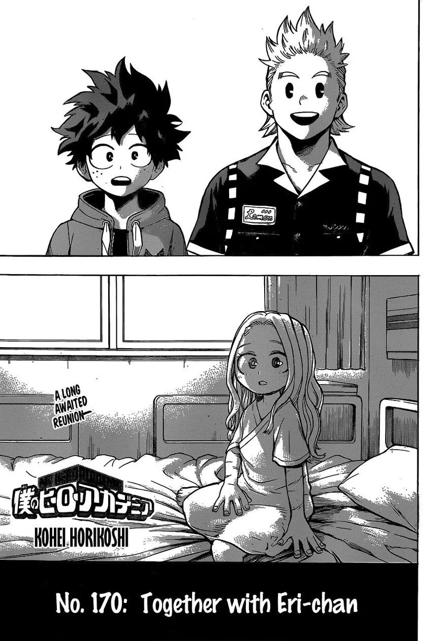 Boku no Hero Academia Manga Chapter 170 – Page 1