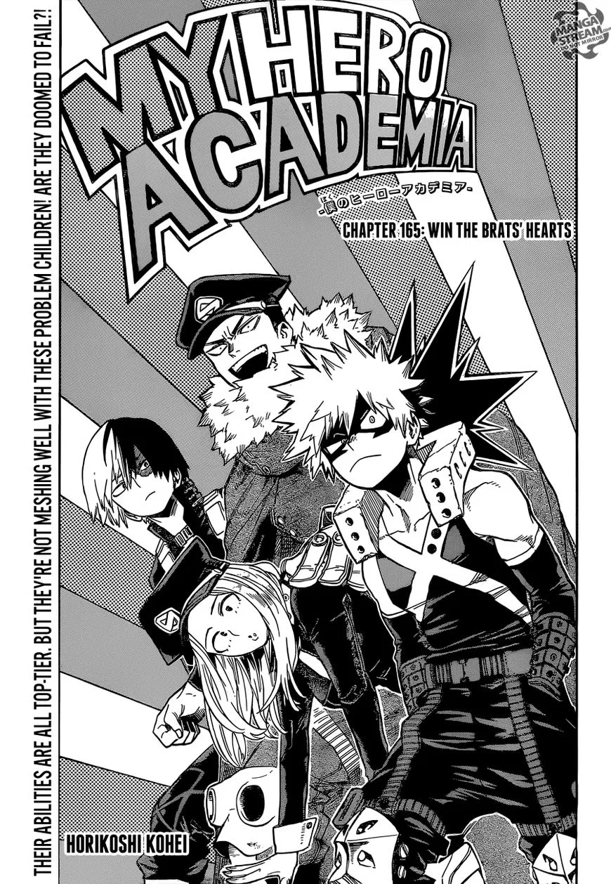Boku no Hero Academia Manga Chapter 165 – Page 1