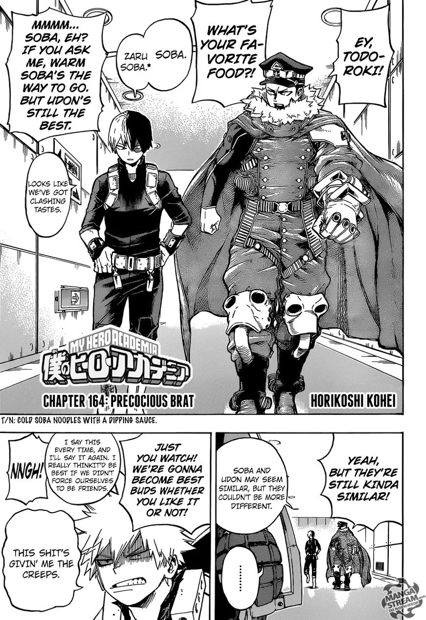 Boku no Hero Academia Manga Chapter 164 – Page 1