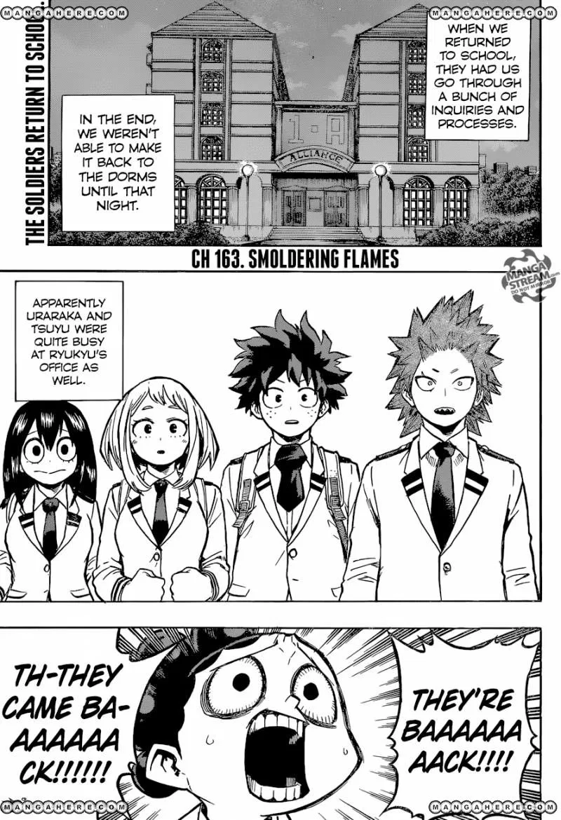 Boku no Hero Academia Manga Chapter 163 – Page 1