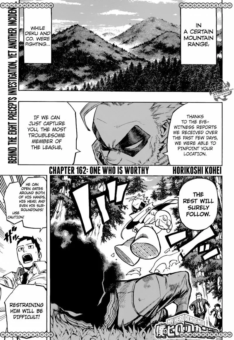 Boku no Hero Academia Manga Chapter 162 – Page 1