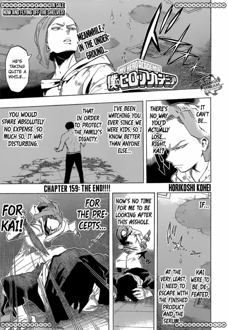 Boku no Hero Academia Manga Chapter 159 – Page 1