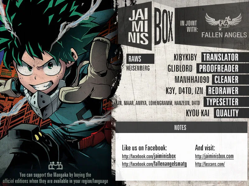 Boku no Hero Academia Manga Chapter 143 – Page 1