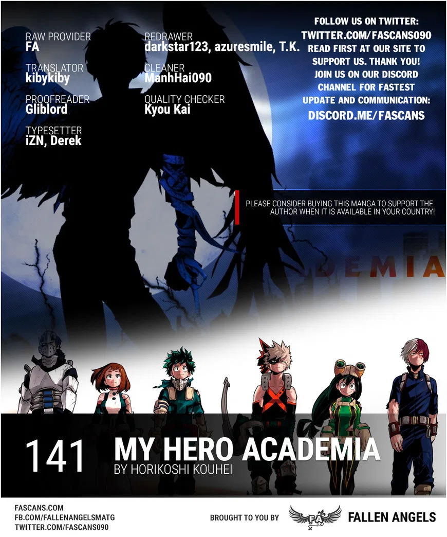Boku no Hero Academia Manga Chapter 141 – Page 1