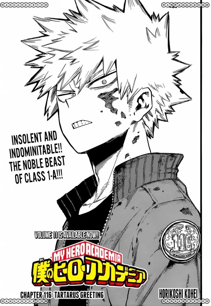 Boku no Hero Academia Manga Chapter 116 – Page 1