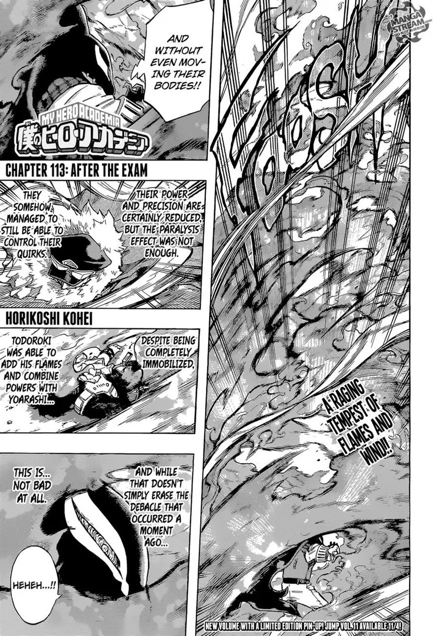 Boku no Hero Academia Manga Chapter 113 – Page 1