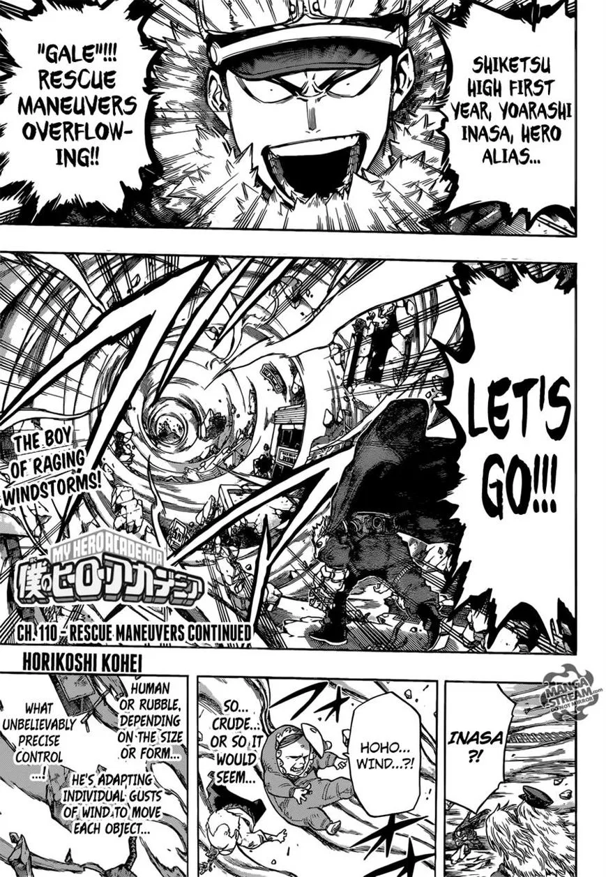 Boku no Hero Academia Manga Chapter 110 – Page 1