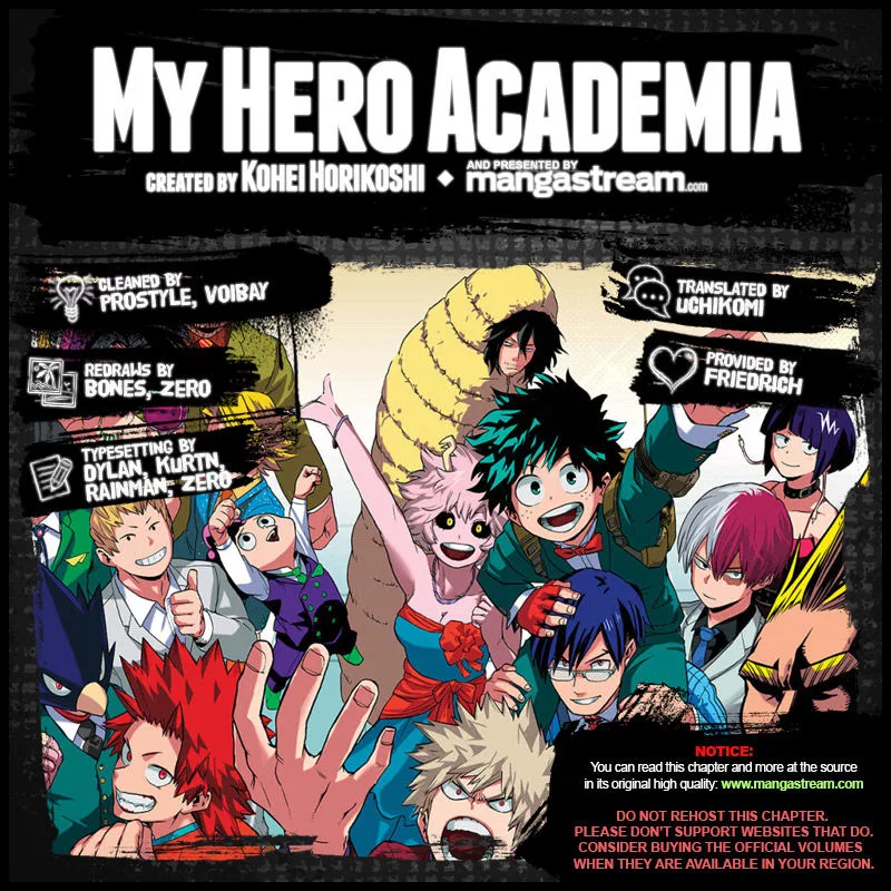 Boku no Hero Academia Manga Chapter 109 – Page 1