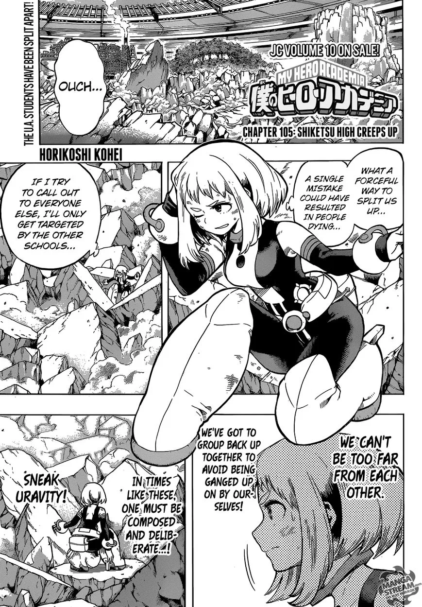 Boku no Hero Academia Manga Chapter 105 – Page 1