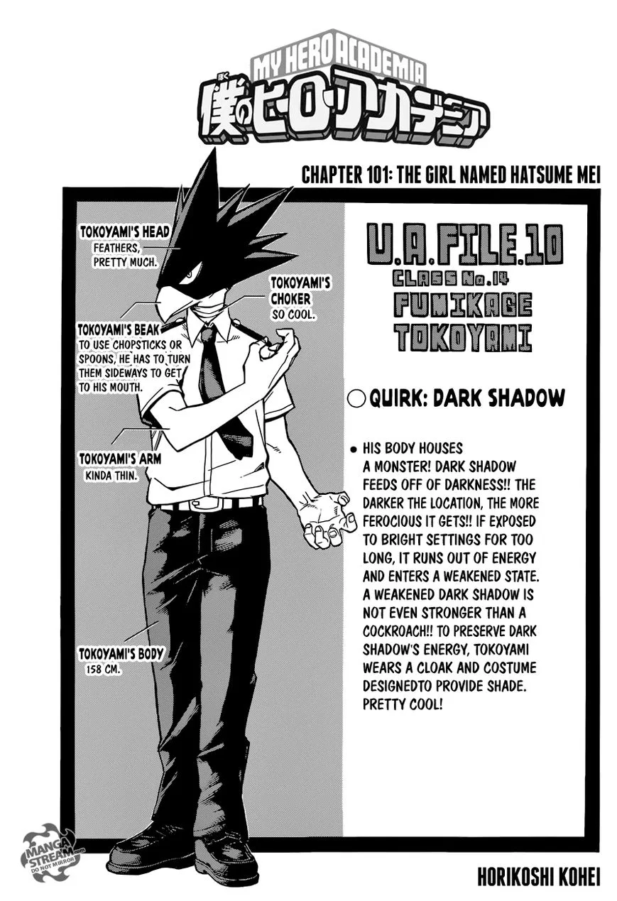 Boku no Hero Academia Manga Chapter 101 – Page 1