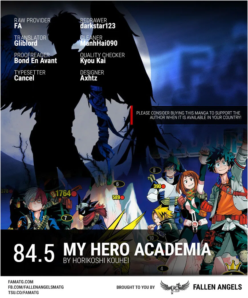Boku no Hero Academia Manga Chapter 84 – Page 1