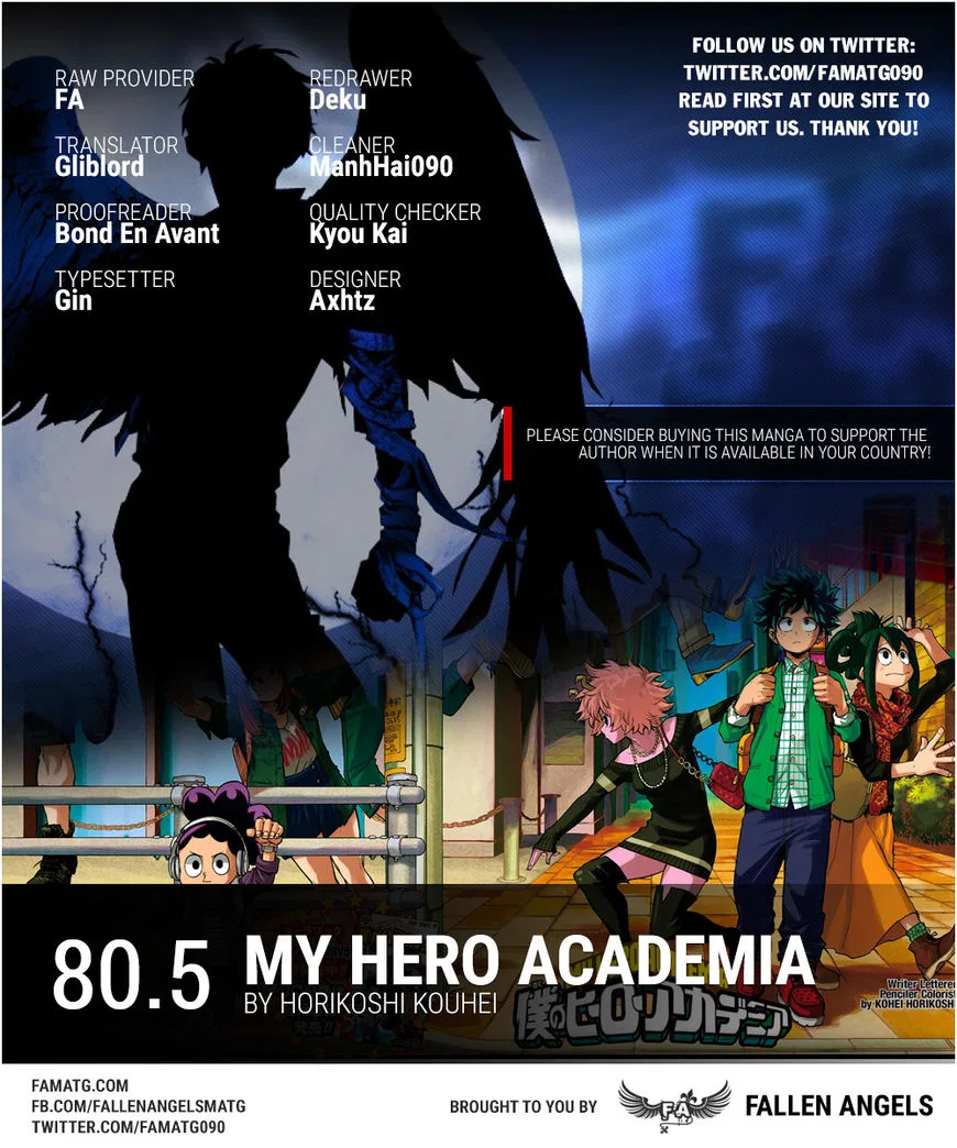 Boku no Hero Academia Manga Chapter 80 – Page 1