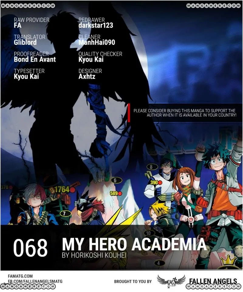 Boku no Hero Academia Manga Chapter 68 – Page 1
