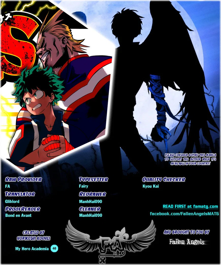 Boku no Hero Academia Manga Chapter 40 – Page 1